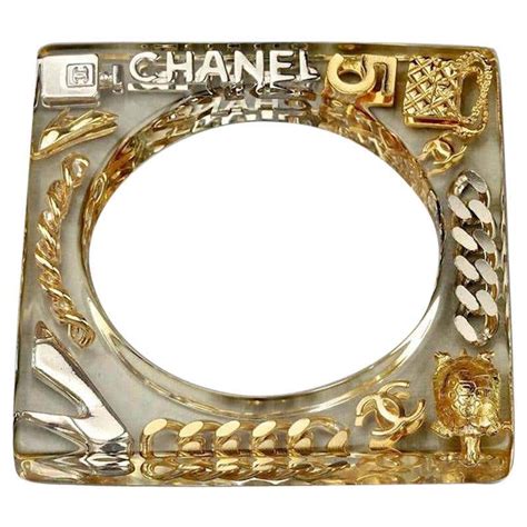 chanel charm lucite brooch|chanel jewelry bracelets.